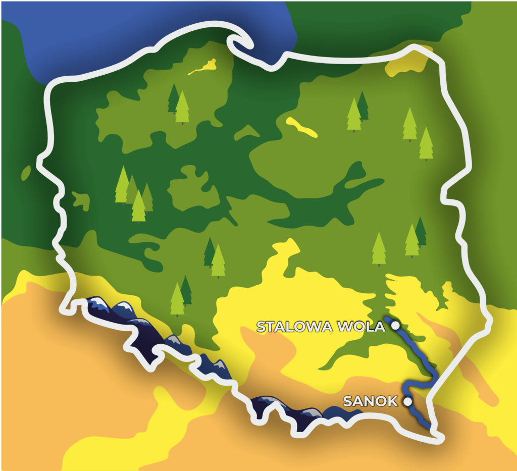 Przepłyń San